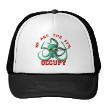 Occupy Octopus Trucker Hats