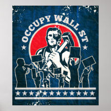 Occupy Wall Street America Posters