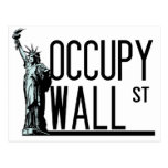 Occupy Wall Street -Statue of Liberty Post Cards