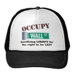occupy wall street trucker hats