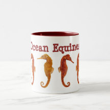 Ocean Equines Coffee Mug