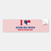 Ocean Isle Beach, North Carolina Bumper Stickers