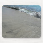 Ocean Wave Meet Sand Beach Mouse Pads