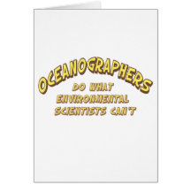 Oceanographers Cards