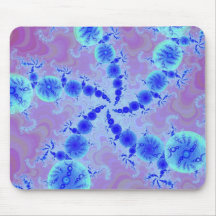 Oceans Heart Mouse Pad