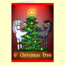 O'Christmas Tree cards