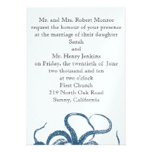 Octopus Invitation