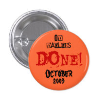 ODDailies October 2009 Done Pinback Button
