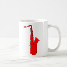 oddRex saxophone Mug