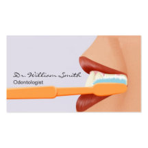 Odontologist / Dentist / Dental Tarjeta De Visita