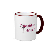 Oenophiles Rule Mugs
