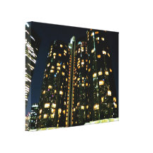 Office Buildings Gallery Wrapped Canvas