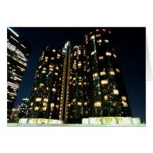 Office Buildings Greeting Cards