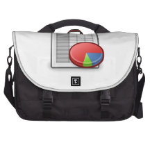 Office Chart Laptop Messenger Bag