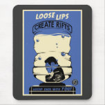 Office Propaganda: Water Cooler (blue) Mousepad