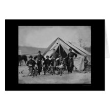 Officers in Gettysburg 1863 Greeting Cards