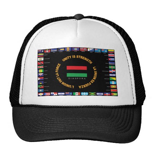 Official Caribbean Unity Flag Hat