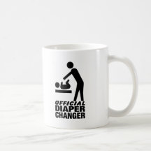 Official Diaper Changer Coffee Mug