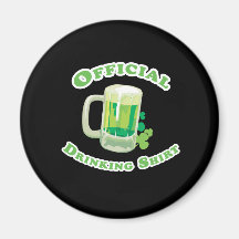 OFFICIAL DRINKING SHIRT REFRIGERATOR MAGNETS