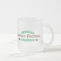 Official Fantasy Football Champion Mug