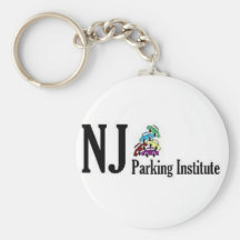 Official NJ Parking Institute Logo Keychains