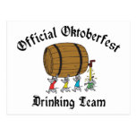 Official Oktoberfest Drinking Team Post Cards