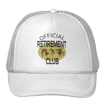 Official Retirement Club Mesh Hats