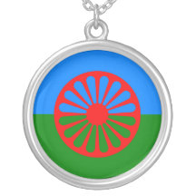 Official Romany gypsy flag Custom Jewelry