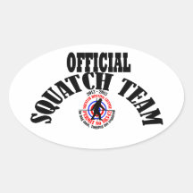 official squatch team stickers