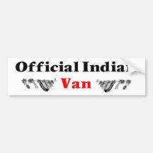 official van bumper sticker
