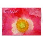 Oh Baby! Cards New Baby Birth It's a Girl Poppy