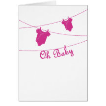 OH BABY! Thank You Cards