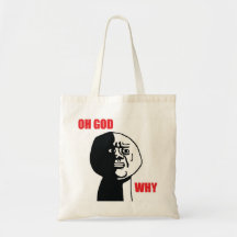 Oh God Why - Tote Bag