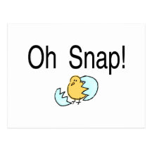 Oh Snap Easter Egg Postcard