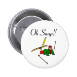 Oh Snap!  (Ice Break) Pinback Button