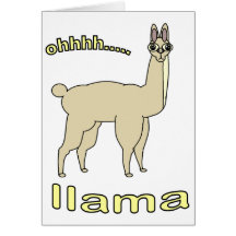 Ohh Llama Cards