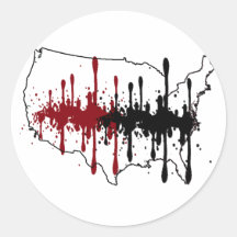 Oil & Blood  With Map Sticker