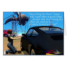 Oil Fields - Mosquito Driller Card