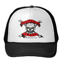 Oilfield Trash Skull Design Hat