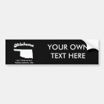 Oklahoma - I don't think we're in Kansas Bumper Stickers
