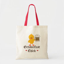 Oktoberfest Chick Tote Bag