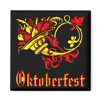 Oktoberfest Cornucopia magnets