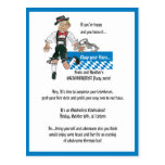 Oktoberfest Invitation Personalised Postcards