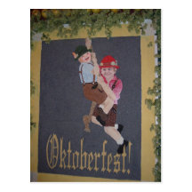 oktoberfest Postcard