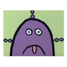 Olaf Purple Post Cards