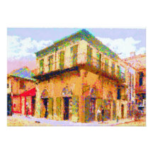 Old Absinthe House Personalized Invites