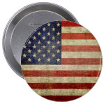 Old American Flag Button