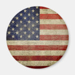 Old American Flag Magnet