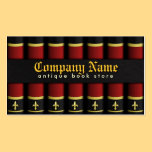 Old Antique Bookstore Book Dealer Business Cards business cards
