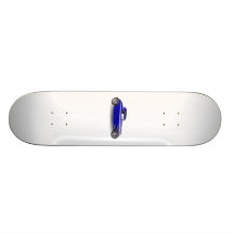 Old Antique Hot Rod Car Skateboard